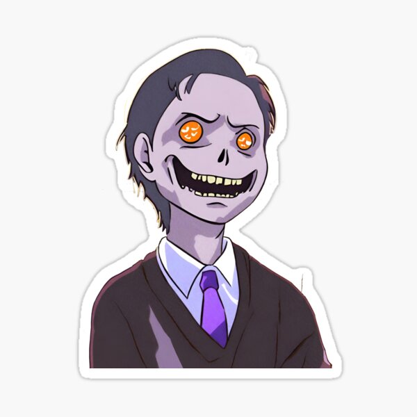 Item preview, Halloween Scary Stickers designed and sold by PrintMyDesign.