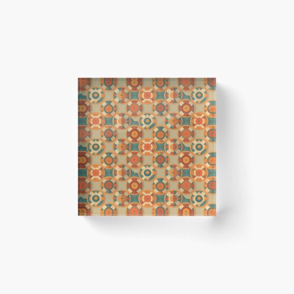 Item preview, Retro patterned multiple circle design designed and sold by fc2c.