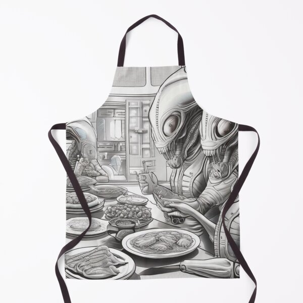 Item preview, "Xenomorph Feast: An Eerie Evening Repast" designed and sold by Soar Thumbz.