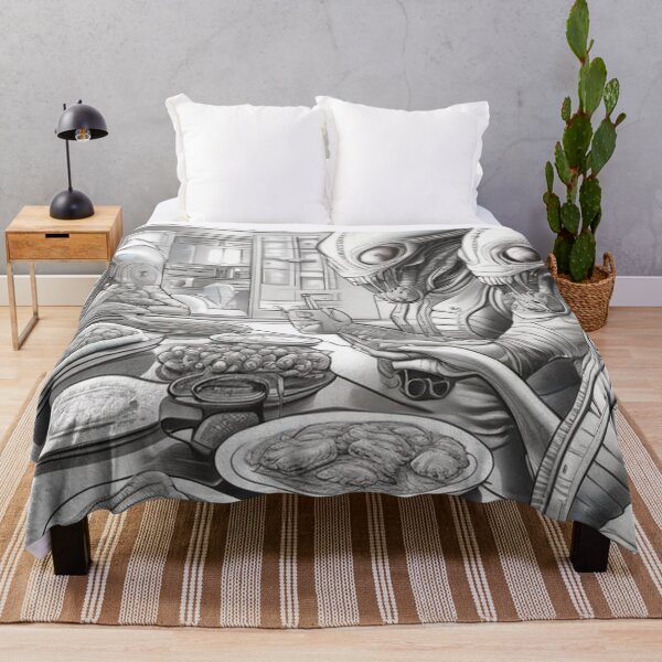 Item preview, "Xenomorph Feast: An Eerie Evening Repast" designed and sold by Soar Thumbz.