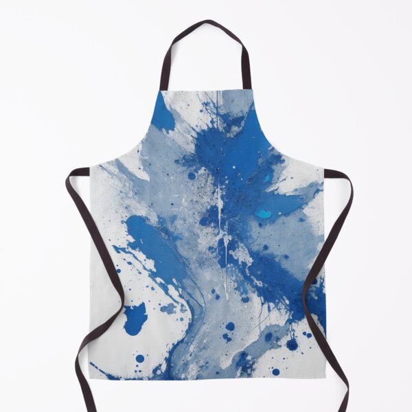 Item preview, Struck blue paint pattern designed and sold by fc2c.
