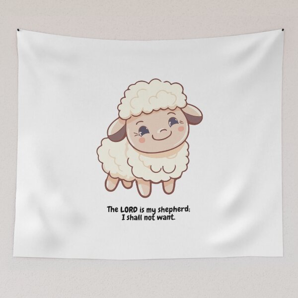 Item preview, Psalm 23:1 - The LORD is my shepherd designed and sold by IguaranDesign.