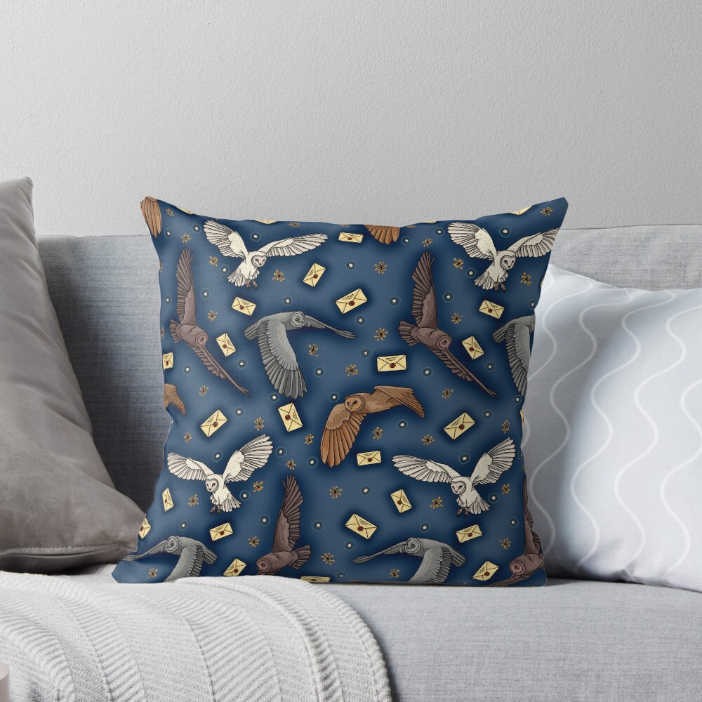 Item preview, Throw Pillow designed and sold by smoothfoxill.