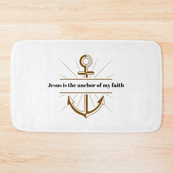 Item preview,  Hebrews 6:19 - Jesus is the anchor of my faith designed and sold by IguaranDesign.
