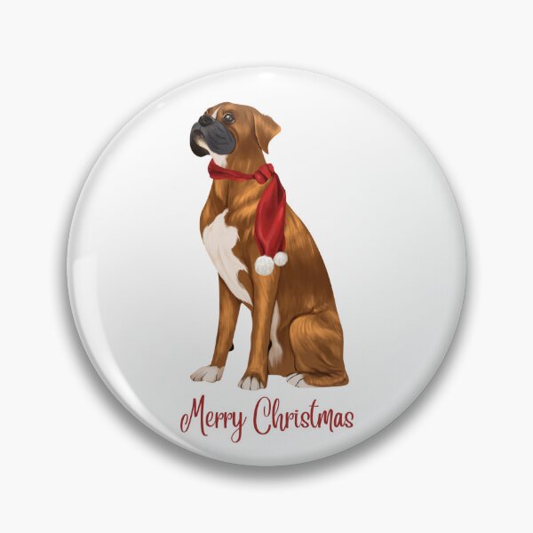 Item preview, Merry Christmas Boxer designed and sold by DigitalCutFile.