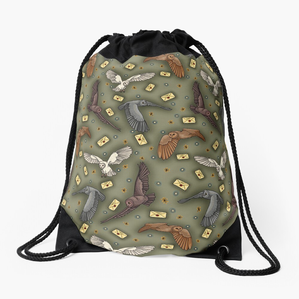 Item preview, Drawstring Bag designed and sold by smoothfoxill.