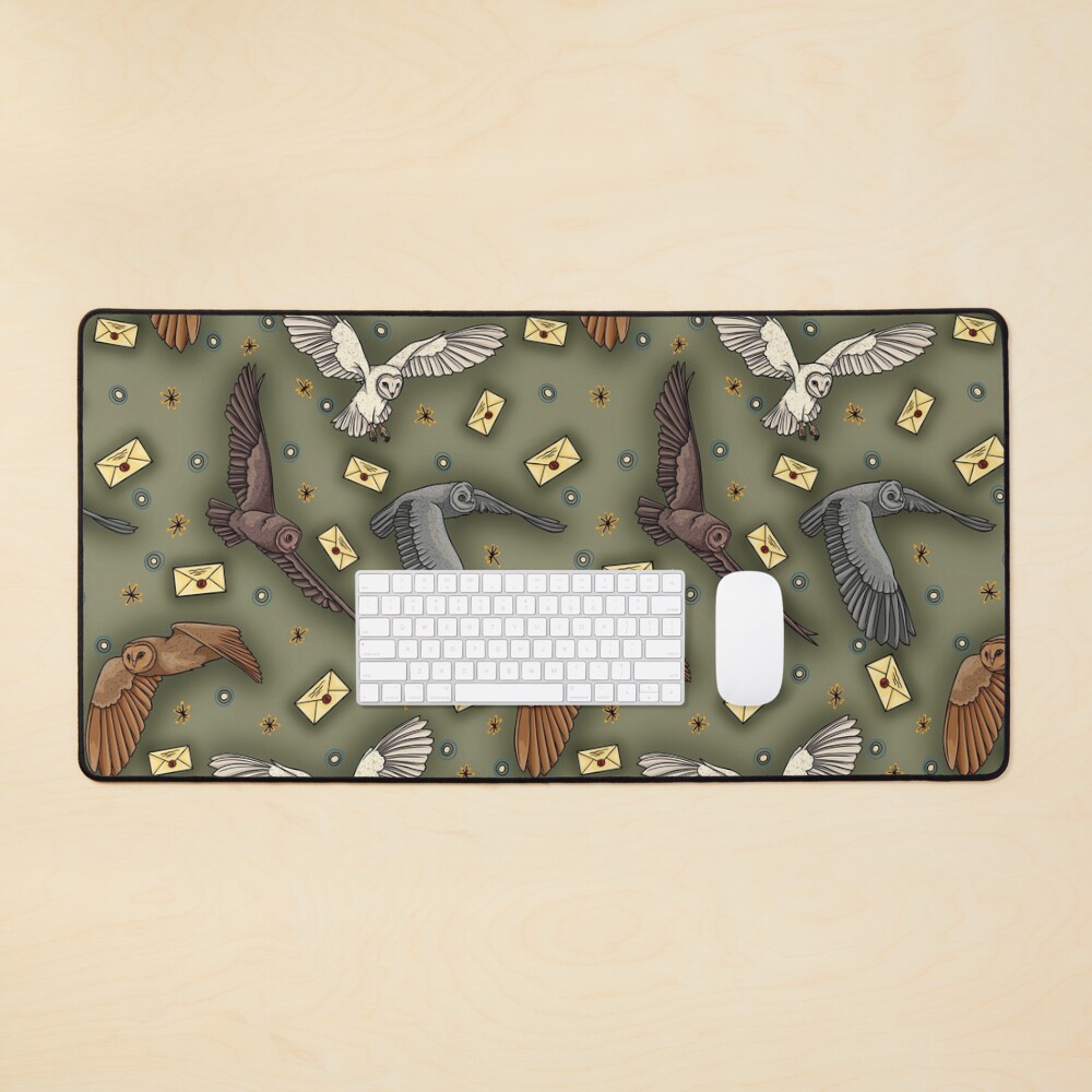 Item preview, Desk Mat designed and sold by smoothfoxill.