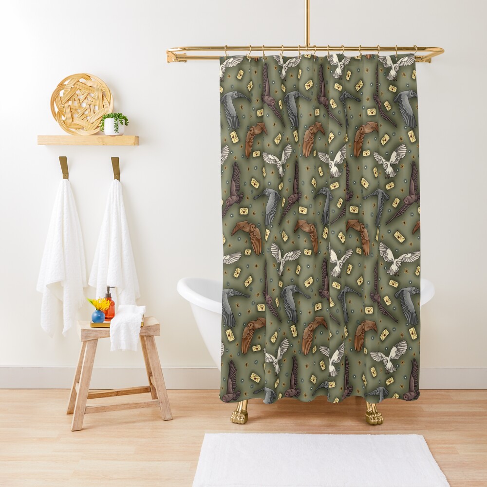 Item preview, Shower Curtain designed and sold by smoothfoxill.