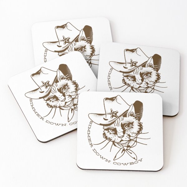 Item preview, Simmer down, Cowboy designed and sold by Anathea Utley.