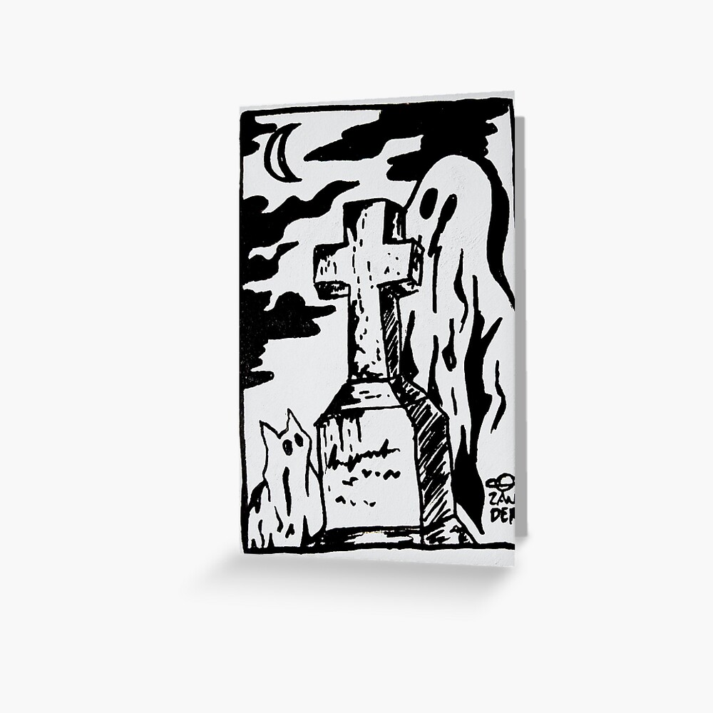 Item preview, Greeting Card designed and sold by planetzander.