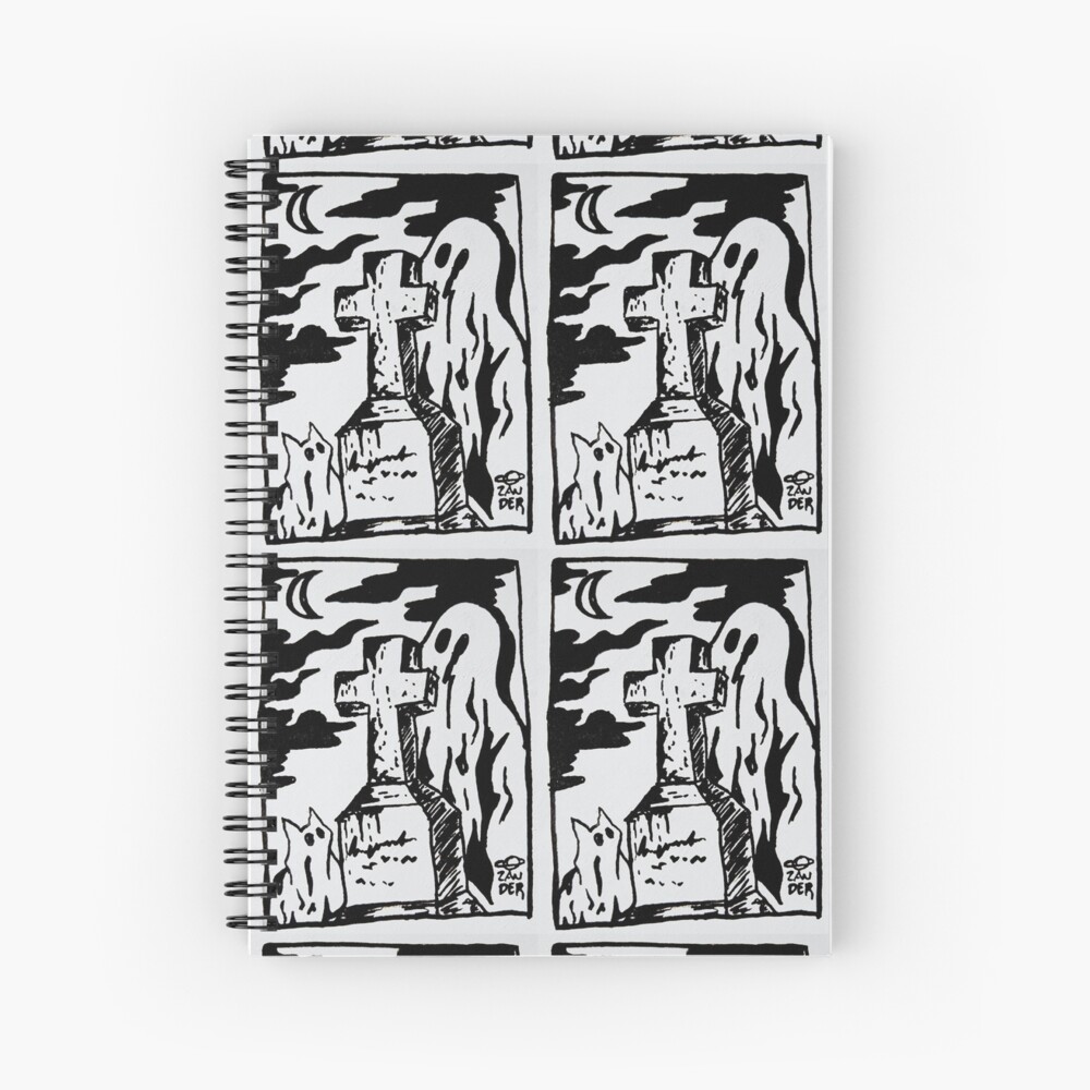 Item preview, Spiral Notebook designed and sold by planetzander.