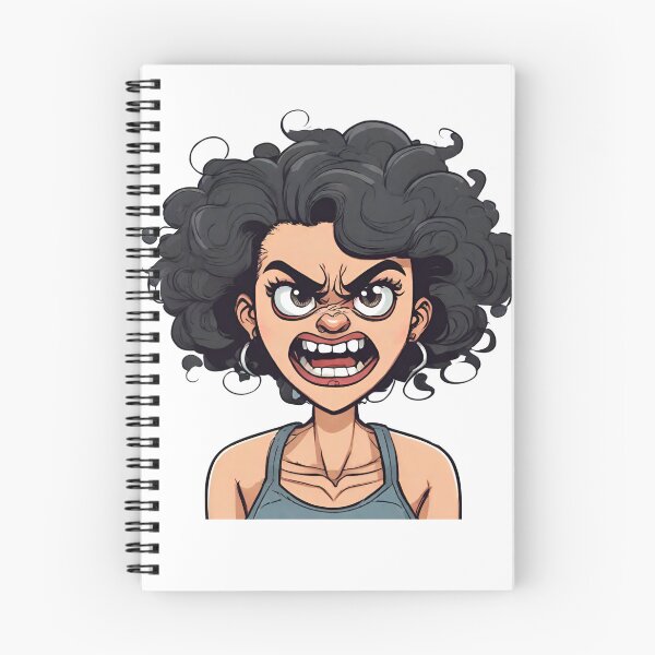 Item preview, The Angry Woman (No Text) designed and sold by TheCaveTroll.
