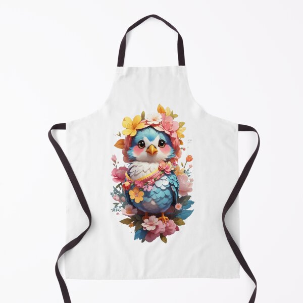 Item preview, Sticker of a cute floral sparrow. designed and sold by Vegasstickers.