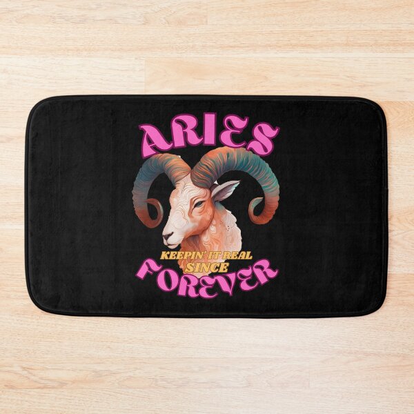 Item preview, Aries: Keepin' It Real Since Forever. aries quote designed and sold by ZodiacWonders.