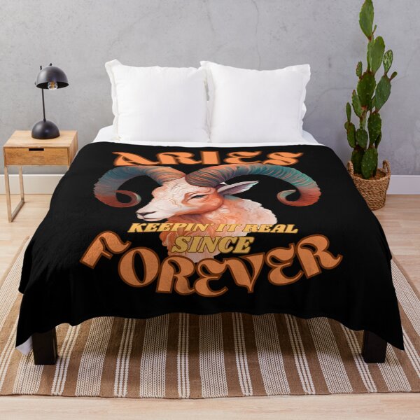Item preview, Aries: Keepin' It Real Since Forever. aries funny designed and sold by ZodiacWonders.
