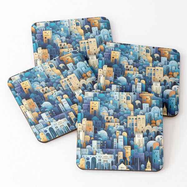 Item preview, Abstract Cityscape designed and sold by Abralacazamra.