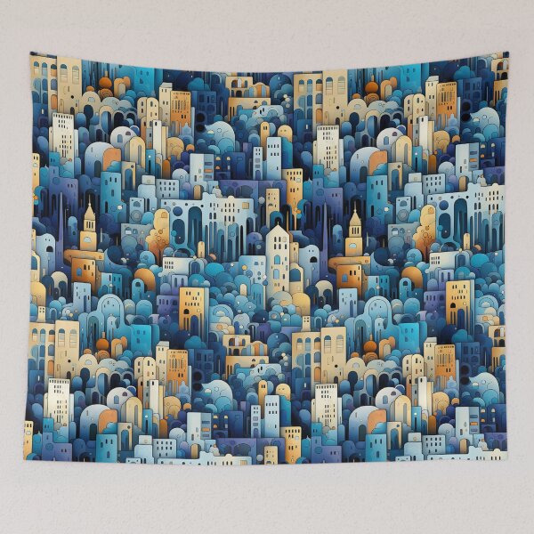 Item preview, Abstract Cityscape designed and sold by Abralacazamra.