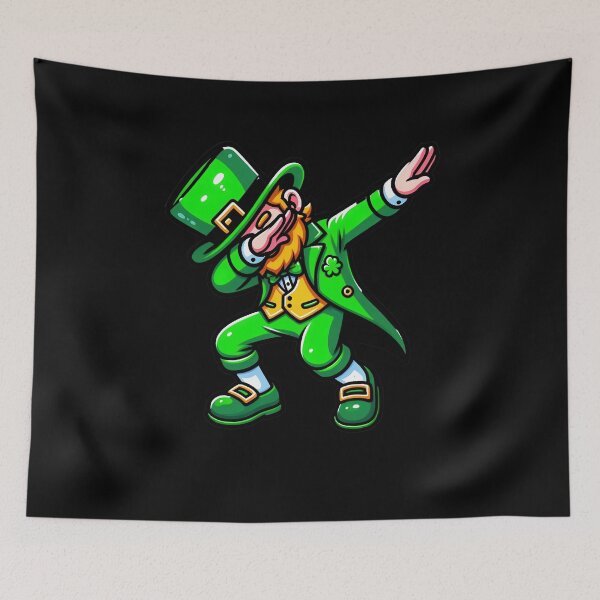 Item preview, Leprechaun - Dab On Em! designed and sold by kawaii Cookies.