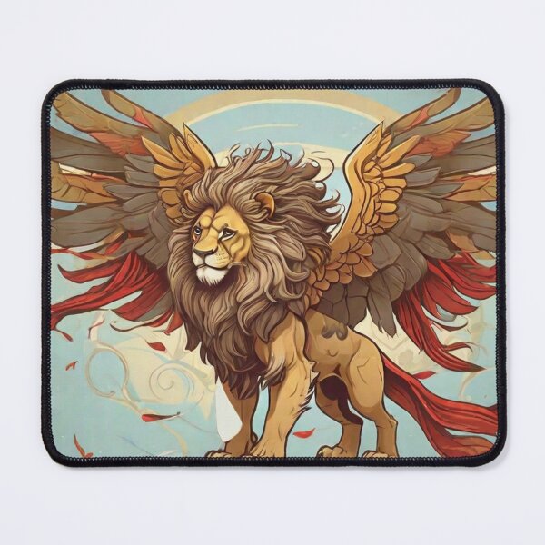 Item preview, The Winged Lion 01 designed and sold by AIfolklore.