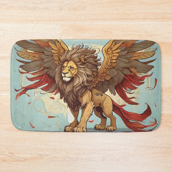 Item preview, The Winged Lion 01 designed and sold by AIfolklore.