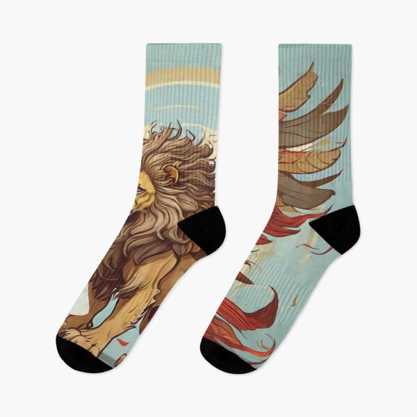 Item preview, The Winged Lion 01 designed and sold by AIfolklore.