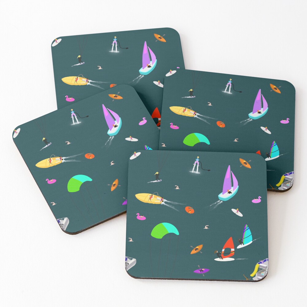 Item preview, Coasters (Set of 4) designed and sold by Remy-and-Clyde.