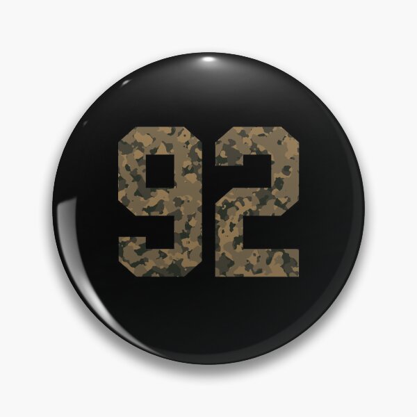Item preview, Army Camouflage Number 92 - Sports Numbers designed and sold by NECHSTORE.