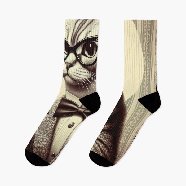 Item preview, Classy Cat Who Redefines Sophistication designed and sold by Newpixelland.
