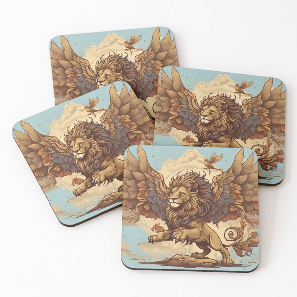 Item preview, The Winged Lion 02 designed and sold by AIfolklore.