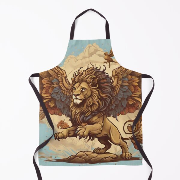 Item preview, The Winged Lion 02 designed and sold by AIfolklore.