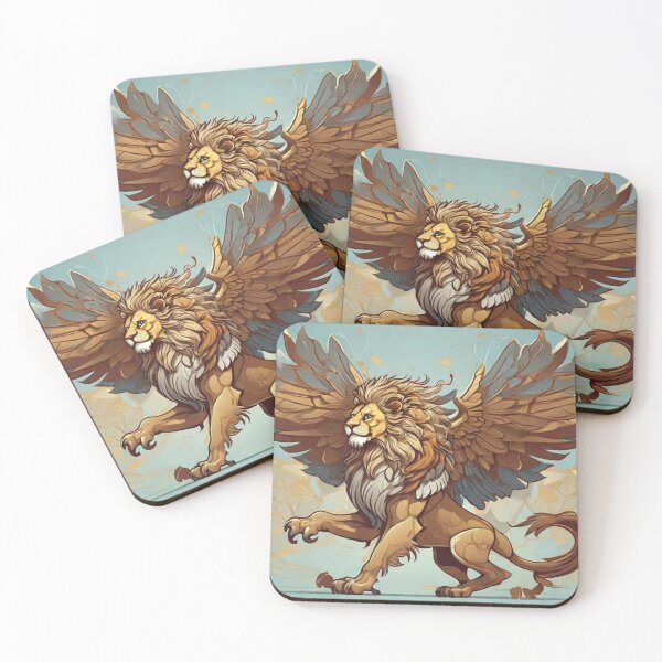 Item preview, The Winged Lion 03 designed and sold by AIfolklore.