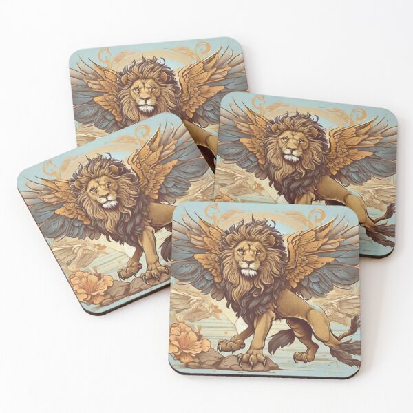 Item preview, The Winged Lion 04 designed and sold by AIfolklore.