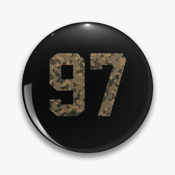Item preview, Army Camouflage Number 97 - Sports Numbers designed and sold by NECHSTORE.
