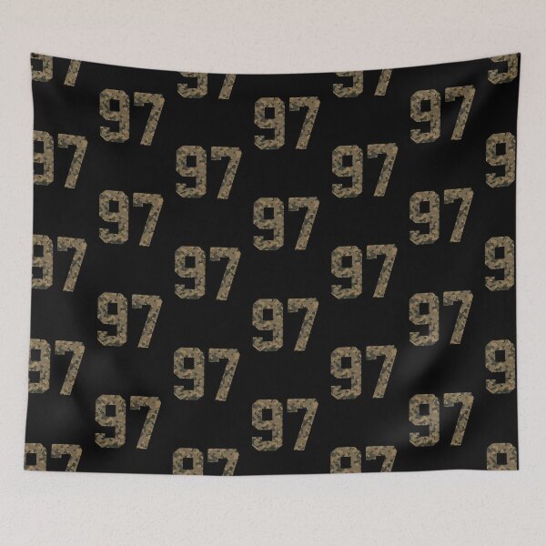 Item preview, Army Camouflage Number 97 - Sports Numbers designed and sold by NECHSTORE.