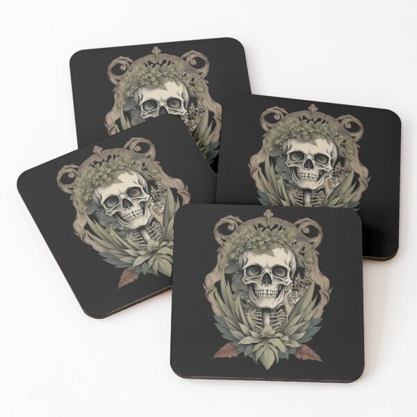 Item preview, Botanical Skeleton designed and sold by Funny Vintage Stickers And T-Shirts.
