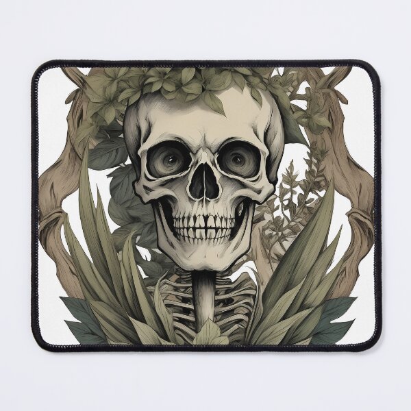 Item preview, Botanical Skeleton designed and sold by Funny Vintage Stickers And T-Shirts.