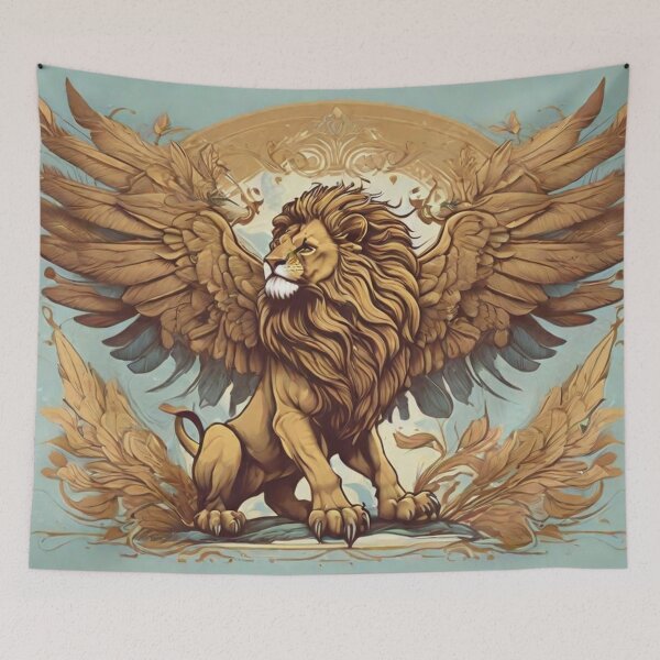Item preview, The Winged Lion 05 designed and sold by AIfolklore.