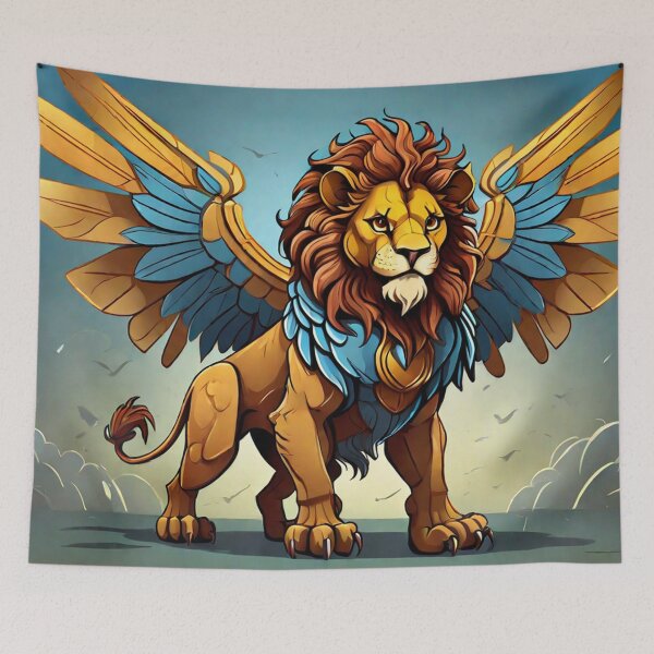Item preview, The Winged Lion 06 designed and sold by AIfolklore.