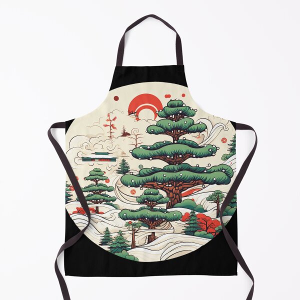 Item preview, Japanese-Style Pine Tree with Merry Christmas Items designed and sold by KitsuneYin.