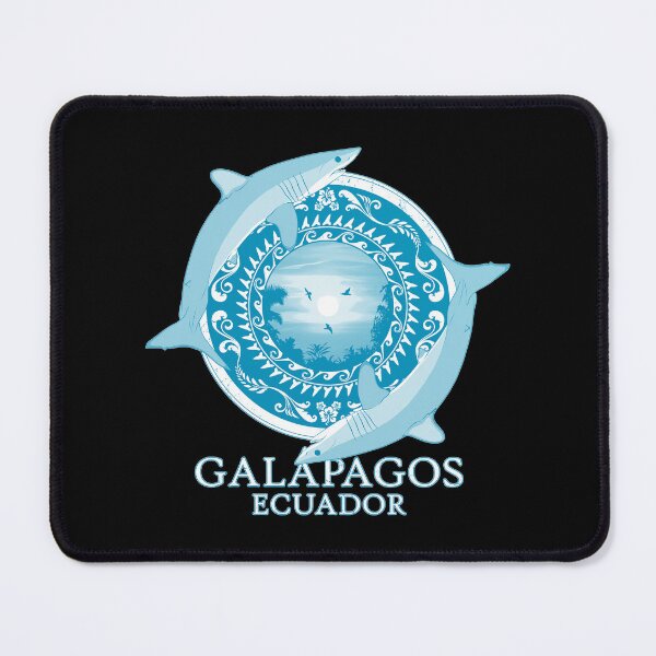 Item preview, Mako shark Galapagos Ecuador designed and sold by NicGrayGraphic.