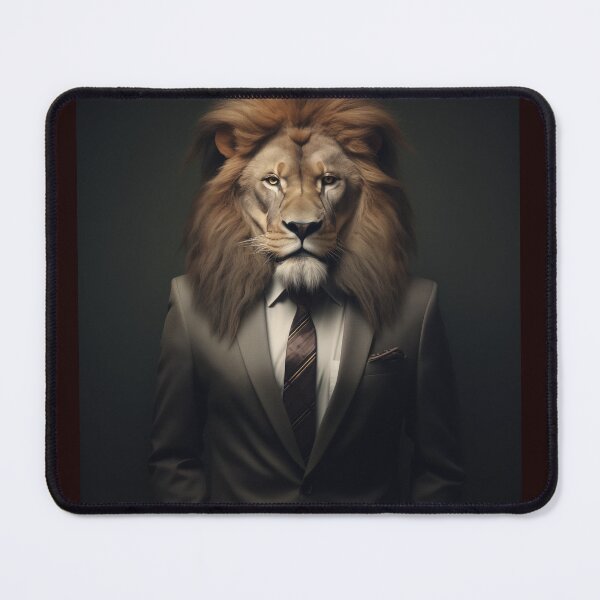 Item preview, Lion in business suit designed and sold by sexypinupart.