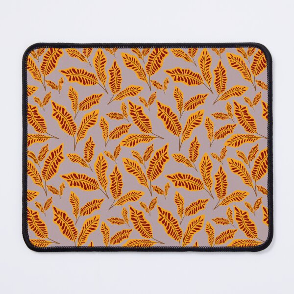 Aperçu de l'œuvre Modèle de feuille chic jaune créée et vendue par garrixMart.