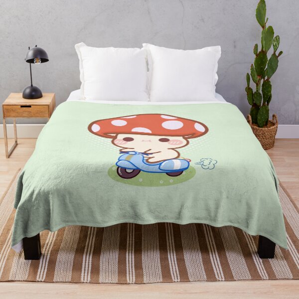 Item preview, Cute Red Cartoon Mushroom designed and sold by cutecozynook.