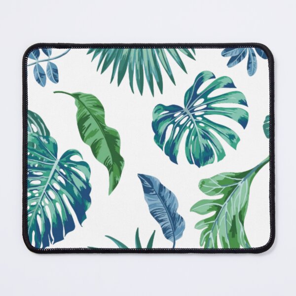 Item preview, Tropical leaves pattern designed and sold by trollslivehere.