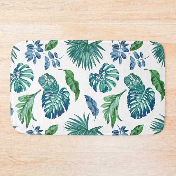 Item preview, Tropical leaves pattern  designed and sold by trollslivehere.
