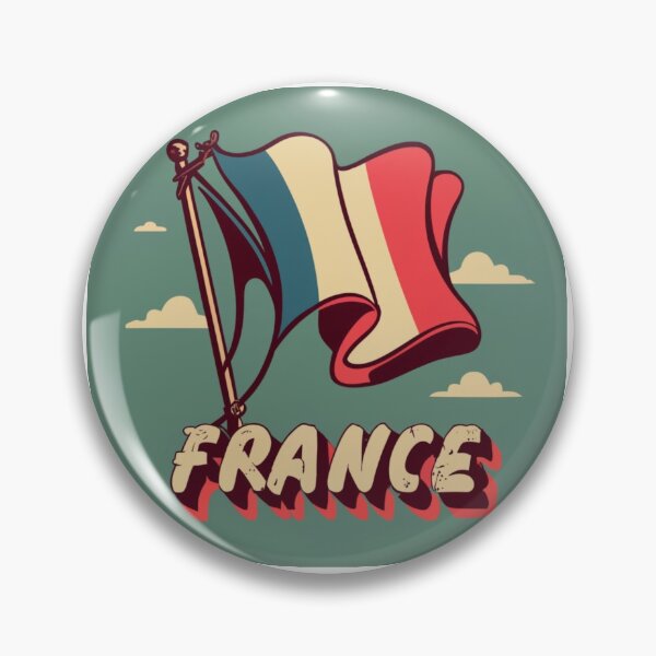 Item preview, France Flag v4 designed and sold by Arabic-Souvenir.