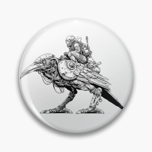 Item preview, raven rider designed and sold by Type2Design.