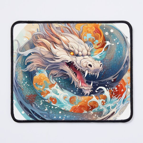 Item preview, Wave Dragon Japanese Style designed and sold by KitsuneYin.