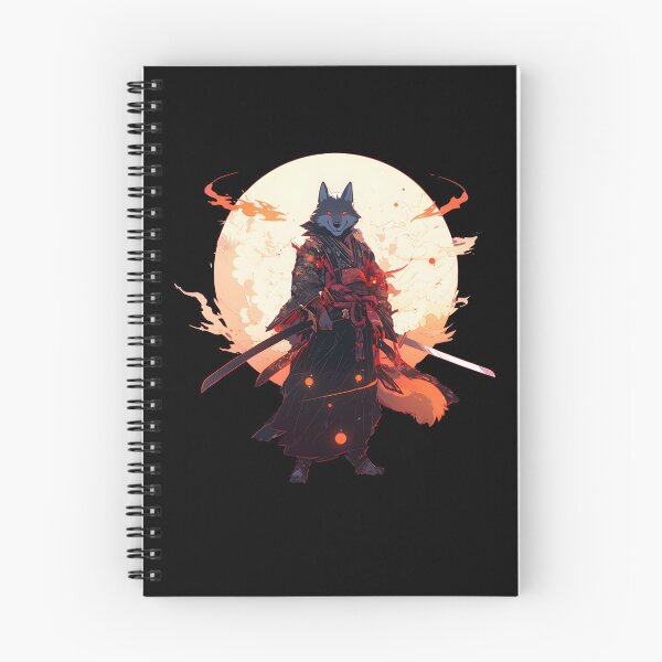 Item preview, Samurai Wolf Japanese Anime Okami designed and sold by LynZorArts.