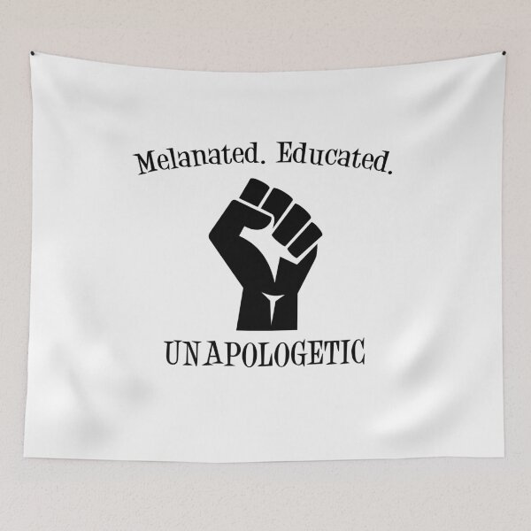 Item preview, Melanated Educated Unapologetic V3 designed and sold by TeeTimeGuys.